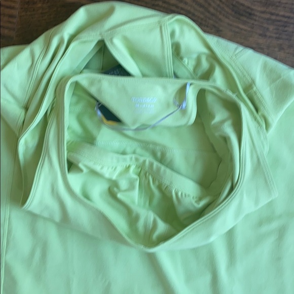 NWT Toad & co Title Nine Lime Green Dress M - Picture 8 of 9
